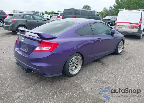 2013 Honda Civic Si from USA, damaged, VIN 2HGFG4A56DH704777